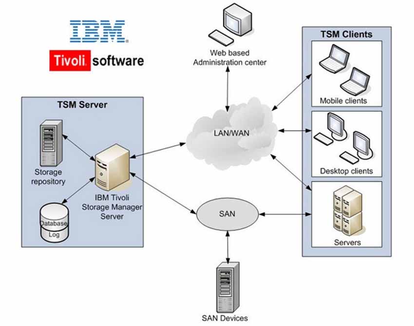 How does IBM TSM Software For Small Business work